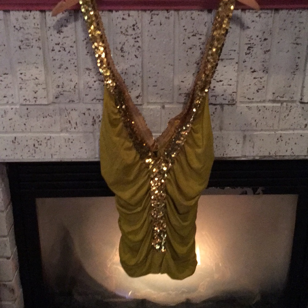 Fun sequin tank